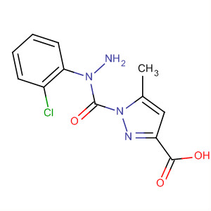 1H-Pyrazole-3-carboxylic acid, 5-methyl-, 2-(2-chlorophenyl)hydrazide