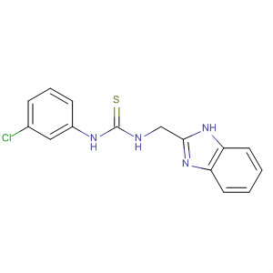 Thiourea, N-(1H-benzimidazol-2-ylmethyl)-N'-(3-chlorophenyl)-