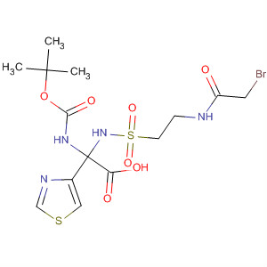 4-Thiazoleacetic acid,a-[[[2-[(bromoacetyl)amino]ethyl]sulfonyl]amino]-2-[[(1,1-dimethylethoxy)carbonyl]amino]-