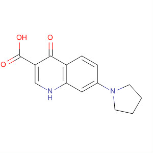 3-Quinolinecarboxylic acid, 1,4-dihydro-4-oxo-7-(1-pyrrolidinyl)-
