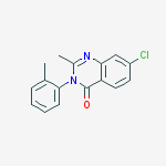 7-chloro-2-methyl-3-(2-methylphenyl)quinazolin-4(3H)-one