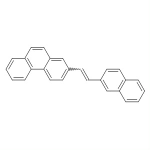 Phenanthrene, 2-[2-(2-naphthalenyl)ethenyl]-