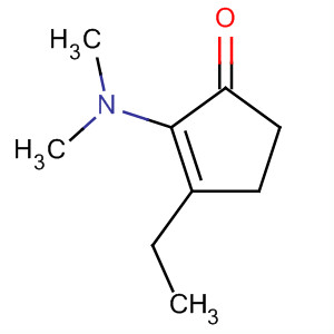 2-Cyclopenten-1-one, 2-(dimethylamino)-3-ethyl-