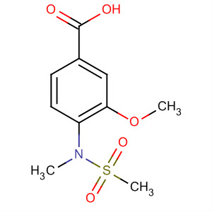 Benzoic acid, 3-methoxy-4-[methyl(methylsulfonyl)amino]-