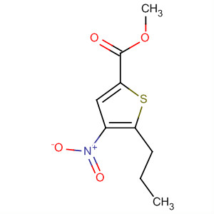 2-Thiophenecarboxylic acid, 4-nitro-5-propyl-, methyl ester