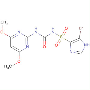 1H-Imidazole-4-sulfonamide,5-bromo-N-[[(4,6-dimethoxy-2-pyrimidinyl)amino]carbonyl]-