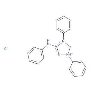 1H-1,2,4-Triazolium, 1,4-diphenyl-3-(phenylamino)-, chloride