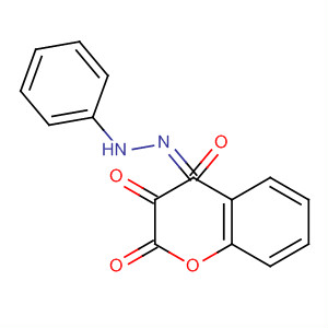 2H-1-Benzopyran-2,3,4-trione, 4-(phenylhydrazone)
