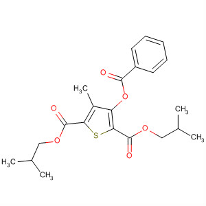 2,5-Thiophenedicarboxylic acid, 3-(benzoyloxy)-4-methyl-,bis(2-methylpropyl) ester