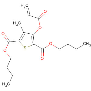 2,5-Thiophenedicarboxylic acid, 3-methyl-4-[(1-oxo-2-propenyl)oxy]-,dibutyl ester