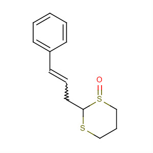 1,3-Dithiane, 2-(3-phenyl-2-propenyl)-, 1-oxide