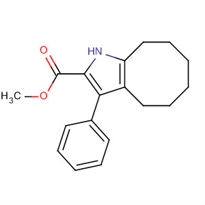 1H-Cycloocta[b]pyrrole-2-carboxylic acid,4,5,6,7,8,9-hexahydro-3-phenyl-, methyl ester