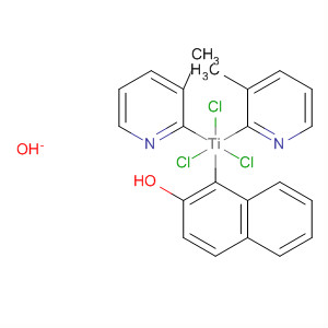 Titanium, trichlorobis(3-methylpyridine)(2-naphthalenolato)-