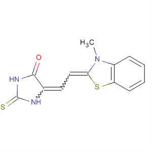 4-Imidazolidinone,5-[(3-methyl-2(3H)-benzothiazolylidene)ethylidene]-2-thioxo-