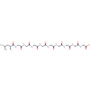 Glycine,N-[N-[N-[N-[N-[N-[N-[N-(N-L-leucylglycyl)glycyl]glycyl]glycyl]glycyl]glycyl]glycyl]glycyl]-