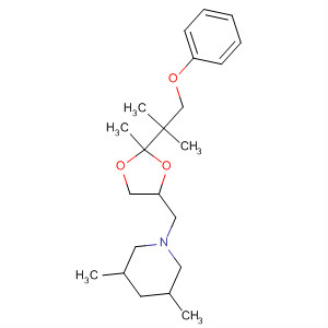 Piperidine,1-[[2-(1,1-dimethyl-2-phenoxyethyl)-2-methyl-1,3-dioxolan-4-yl]methyl]-3,5-dimethyl-