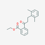 2-CARBOETHOXY-3-(2,6-DIMETHYLPHENYL)PROPIOPHENONE