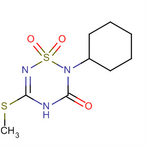 2H-1,2,4,6-Thiatriazin-3(4H)-one, 2-cyclohexyl-5-(methylthio)-,1,1-dioxide