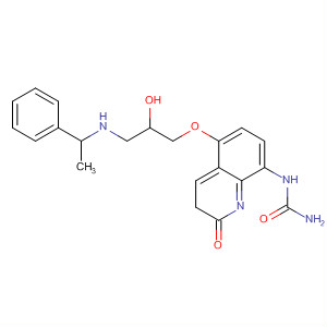 Urea,[1,2,3,4-tetrahydro-5-[2-hydroxy-3-[(1-phenylethyl)amino]propoxy]-2-oxo-8-quinolinyl]-