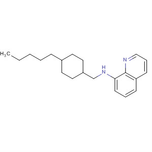 8-Quinolinamine, N-[(4-pentylcyclohexyl)methyl]-