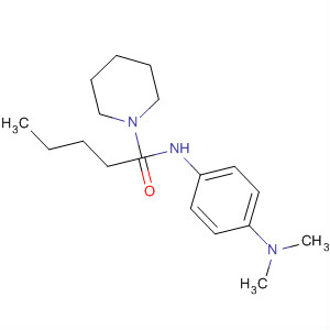 1-Piperidinepentanamide, N-[4-(dimethylamino)phenyl]-