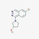 1-(6-bromo-1-phthalazinyl)-3-Pyrrolidinol