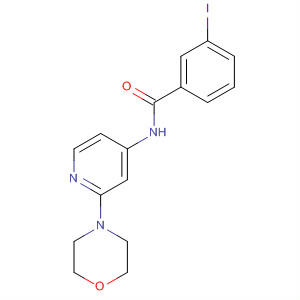 Benzamide, 3-iodo-N-[2-(4-morpholinyl)-4-pyridinyl]-