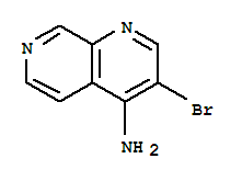 1,7-Naphthyridin-4-amine,3-bromo-