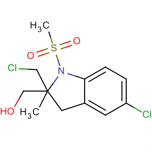 1H-Indole-2-methanol,5-chloro-a-(chloromethyl)-a-methyl-1-(methylsulfonyl)-