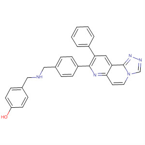 Phenol,4-[[[[4-(9-phenyl-1,2,4-triazolo[3,4-f][1,6]naphthyridin-8-yl)phenyl]methyl]amino]methyl]-