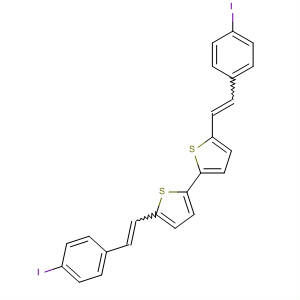 2,2'-Bithiophene, 5,5'-bis[2-(4-iodophenyl)ethenyl]-