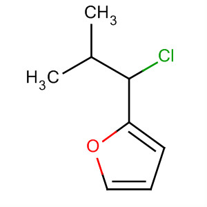 Furan, 2-(1-chloro-2-methylpropyl)-