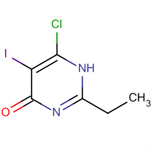 4(1H)-Pyrimidinone, 6-chloro-2-ethyl-5-iodo-