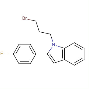1H-Indole, 1-(3-bromopropyl)-2-(4-fluorophenyl)-
