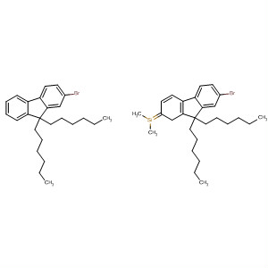 9H-Fluorene, 2,2'-(dimethylsilylene)bis[7-bromo-9,9-dihexyl-