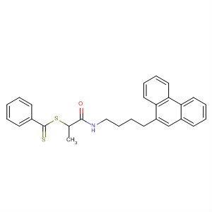 Benzenecarbodithioic acid,1-methyl-2-oxo-2-[[4-(9-phenanthrenyl)butyl]amino]ethyl ester