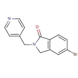 1H-Isoindol-1-one, 5-bromo-2,3-dihydro-2-(4-pyridinylmethyl)-