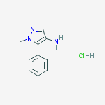 1-methyl-5-phenylpyrazol-4-amine;hydrochloride