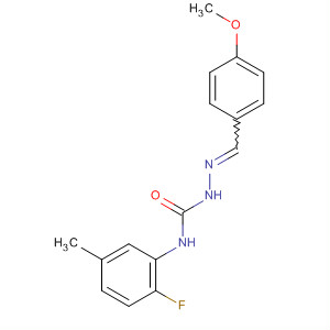 Hydrazinecarboxamide,N-(2-fluoro-5-methylphenyl)-2-[(4-methoxyphenyl)methylene]-