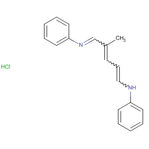 Benzenamine, N-[2-methyl-5-(phenylamino)-2,4-pentadienylidene]-,monohydrochloride