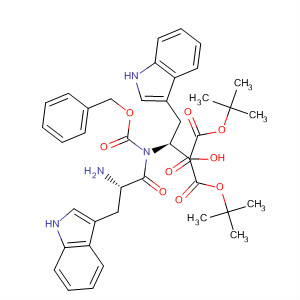 L-Tryptophan,1-[(1,1-dimethylethoxy)carbonyl]-N-[(phenylmethoxy)carbonyl]-L-tryptophyl-1-[(1,1-dimethylethoxy)carbonyl]-