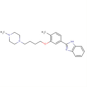 1H-Benzimidazole,2-[4-methyl-3-[4-(4-methyl-1-piperazinyl)butoxy]phenyl]-