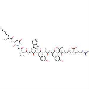 L-Arginine,L-lysyl-L-asparaginylglycyl-L-prolyl-L-tryptophyl-L-tyrosyl-L-alanyl-L-tyrosyl-L-threonylglycyl-