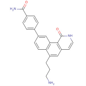 Benzamide,4-[6-(3-aminopropyl)-1,2-dihydro-1-oxobenz[h]isoquinolin-9-yl]-