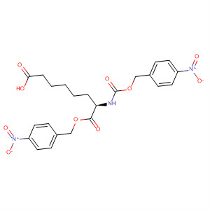 Octanedioic acid, 2-[[[(4-nitrophenyl)methoxy]carbonyl]amino]-,1-[(4-nitrophenyl)methyl] ester, (2R)-