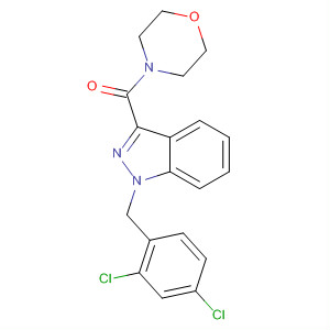 Methanone,[1-[(2,4-dichlorophenyl)methyl]-1H-indazol-3-yl]-4-morpholinyl-