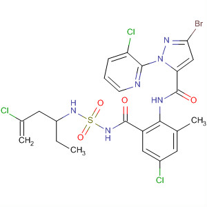 1H-Pyrazole-5-carboxamide,3-bromo-N-[4-chloro-2-[[[[(2-chloro-2-propen-1-yl)propylamino]sulfonyl]amino]carbonyl]-6-methylphenyl]-1-(3-chloro-2-pyridinyl)-
