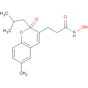 2H-1-Benzopyran-3-propanamide,N-hydroxy-6-methyl-a-(2-methylpropyl)-2-oxo-