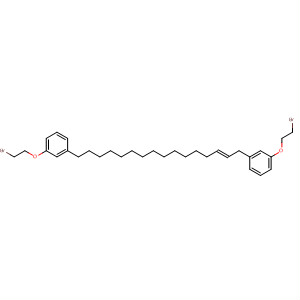 Benzene, 1,1'-(8E)-8-hexadecene-1,16-diylbis[3-(2-bromoethoxy)-