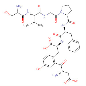 L-Tyrosine, L-seryl-L-valylglycyl-L-prolyl-L-phenylalanyl-L-a-aspartyl-